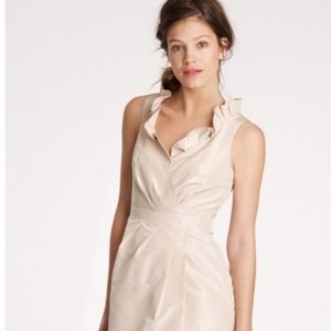 J. Crew Blakely Silk Taffeta Dress